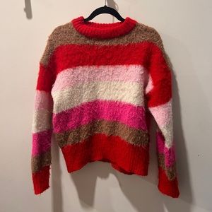 Stripped sweater Sz L